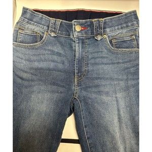 Tommy Hilfiger size 4 , 28” inseam ( dark blue )